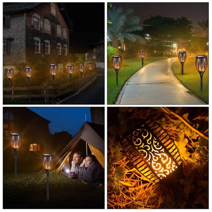 Соларна факла 96 LED